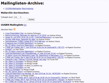 Tablet Screenshot of lists.uugrn.org
