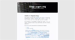 Desktop Screenshot of blogs.uugrn.org